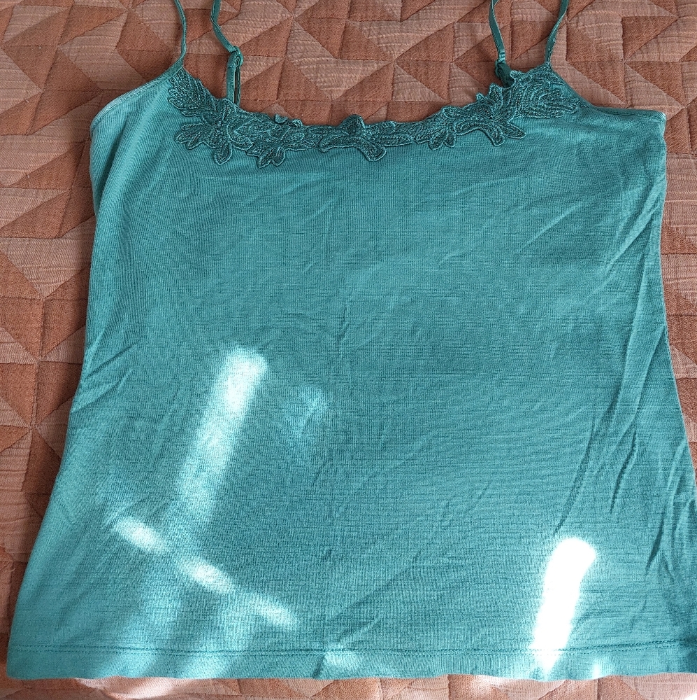 Tommy Bahama women's small sage tank top